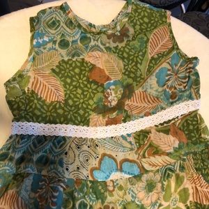 Little girls cotton Batique dress!